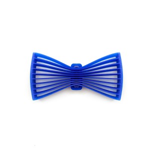 Papion 3D albastru inchis